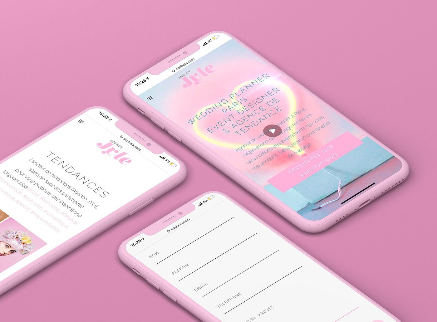 Webdesign siteweb responsive developpement wordpress agence jyle