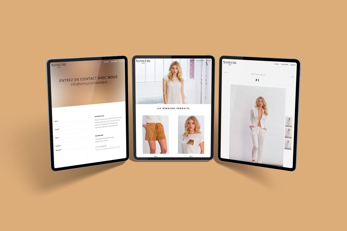creation site web sans sucre