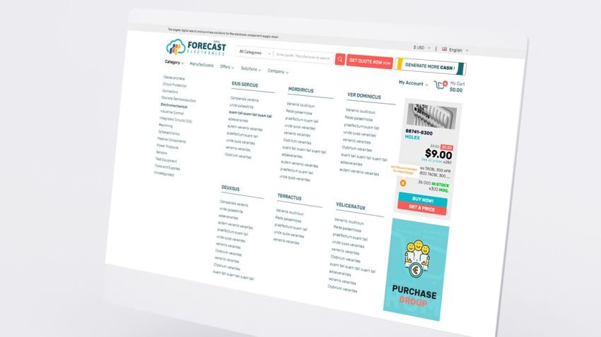 Creation market place web ecommerce forecast 12