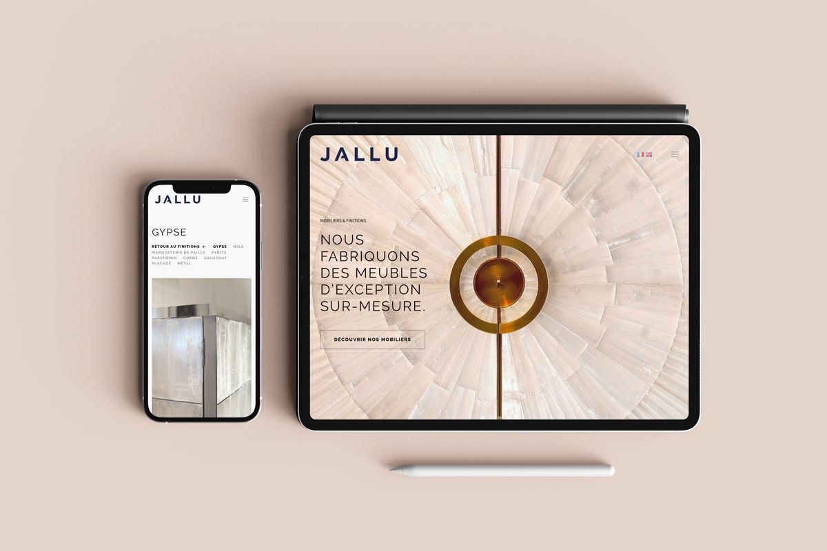 creation site internet jallu ebeniste